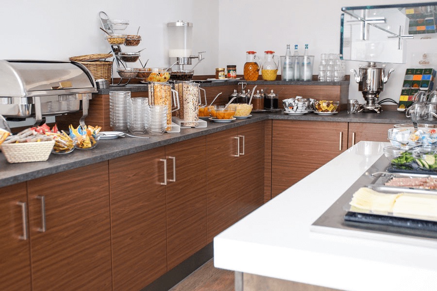Frühstücksraum im EuroHotel Friedberg